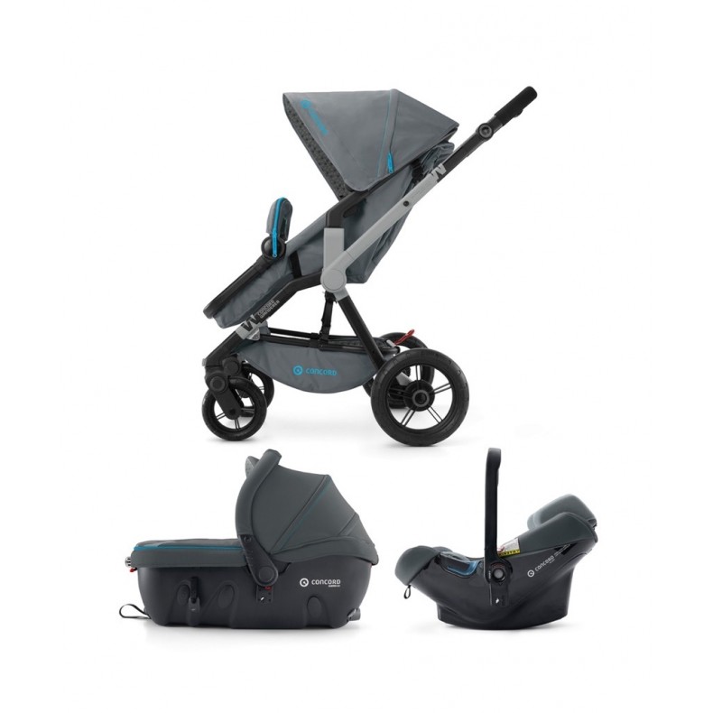Concord Coche de Paseo Trío Wanderer Mobility Set negro Concord Coche de Paseo Trío Wanderer Mobility Set negro
